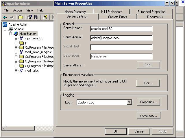 Apache HTTPD Server(��ҳ������)����